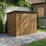 Breeins 8x4FT Outdoor Metal Storage Shed