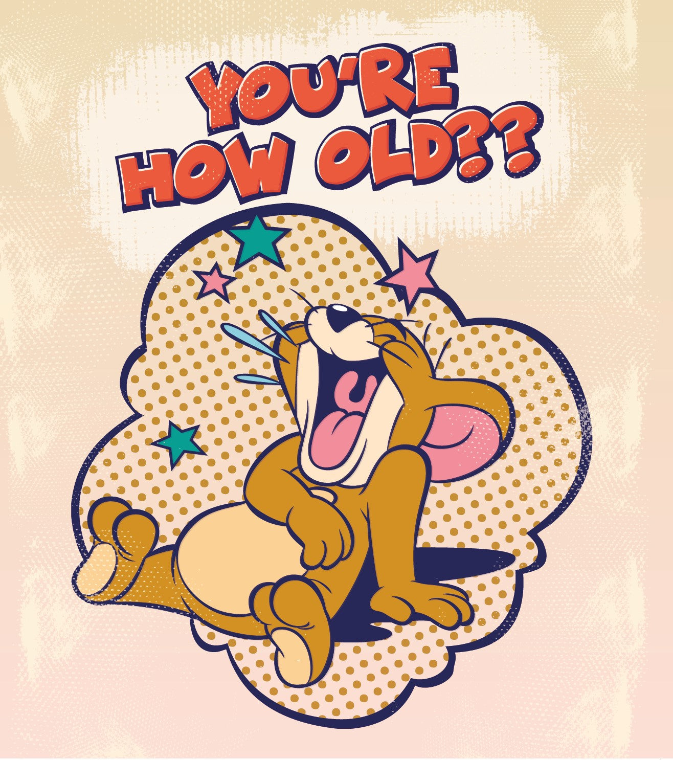 Tom And Jerry Birthday Card Official Product
