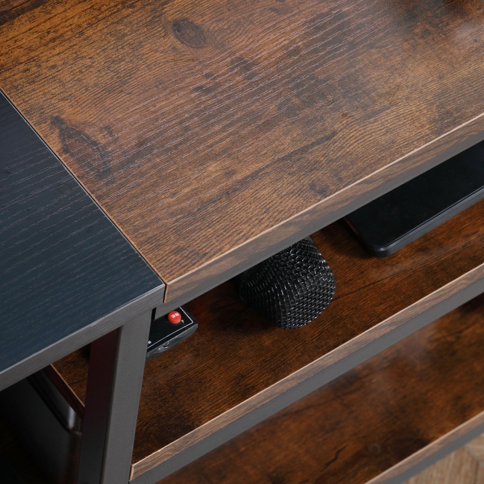 Tv Unit For Tvs Up To 60 Inches Shelves | Black