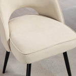 Ashley Fabric Dining Chairs - Set Of 2 | Beige