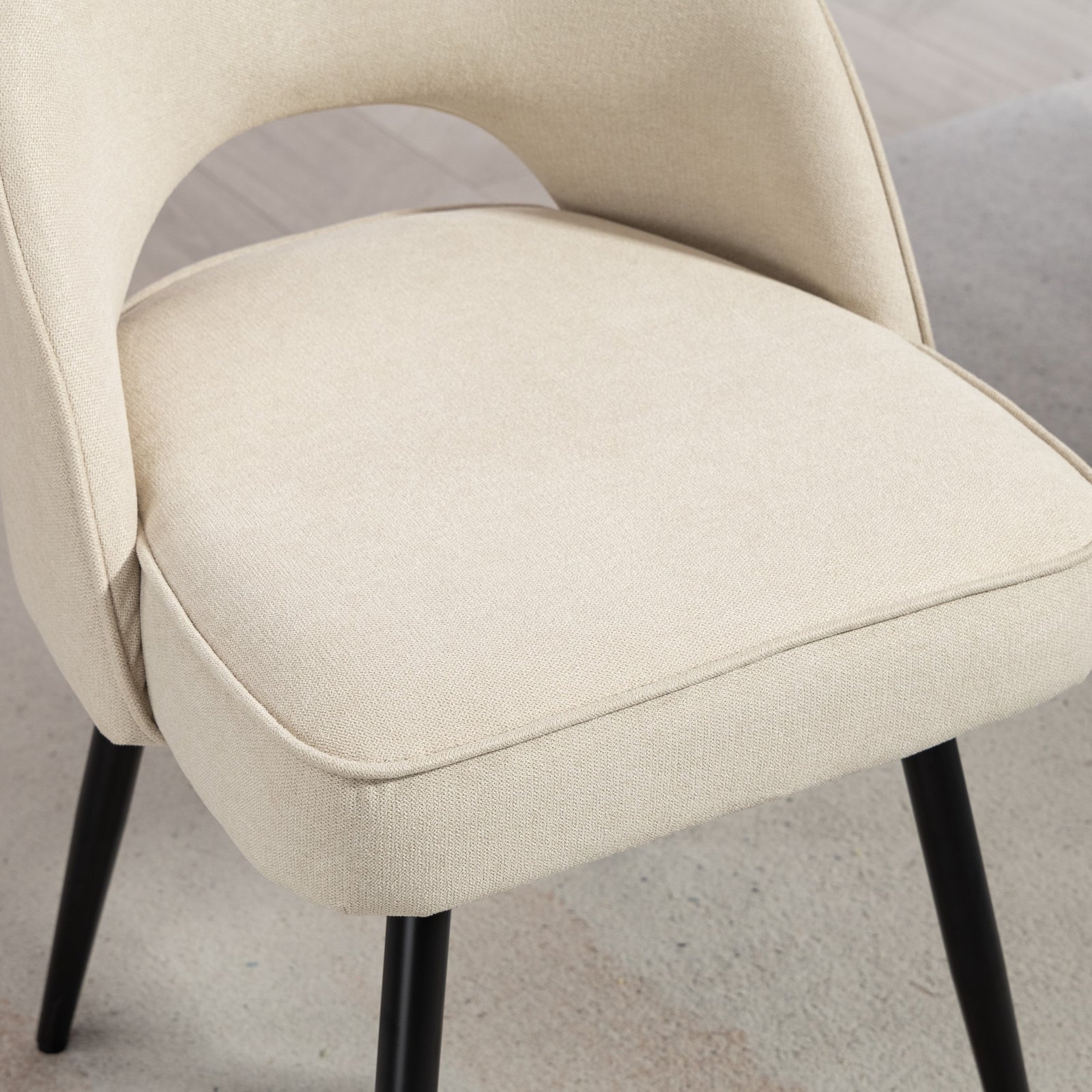 Ashley Fabric Dining Chairs - Set Of 2 | Beige