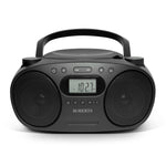 Radio Zoombox Fm Cd / Fm / Am Stereo Boombox | Black