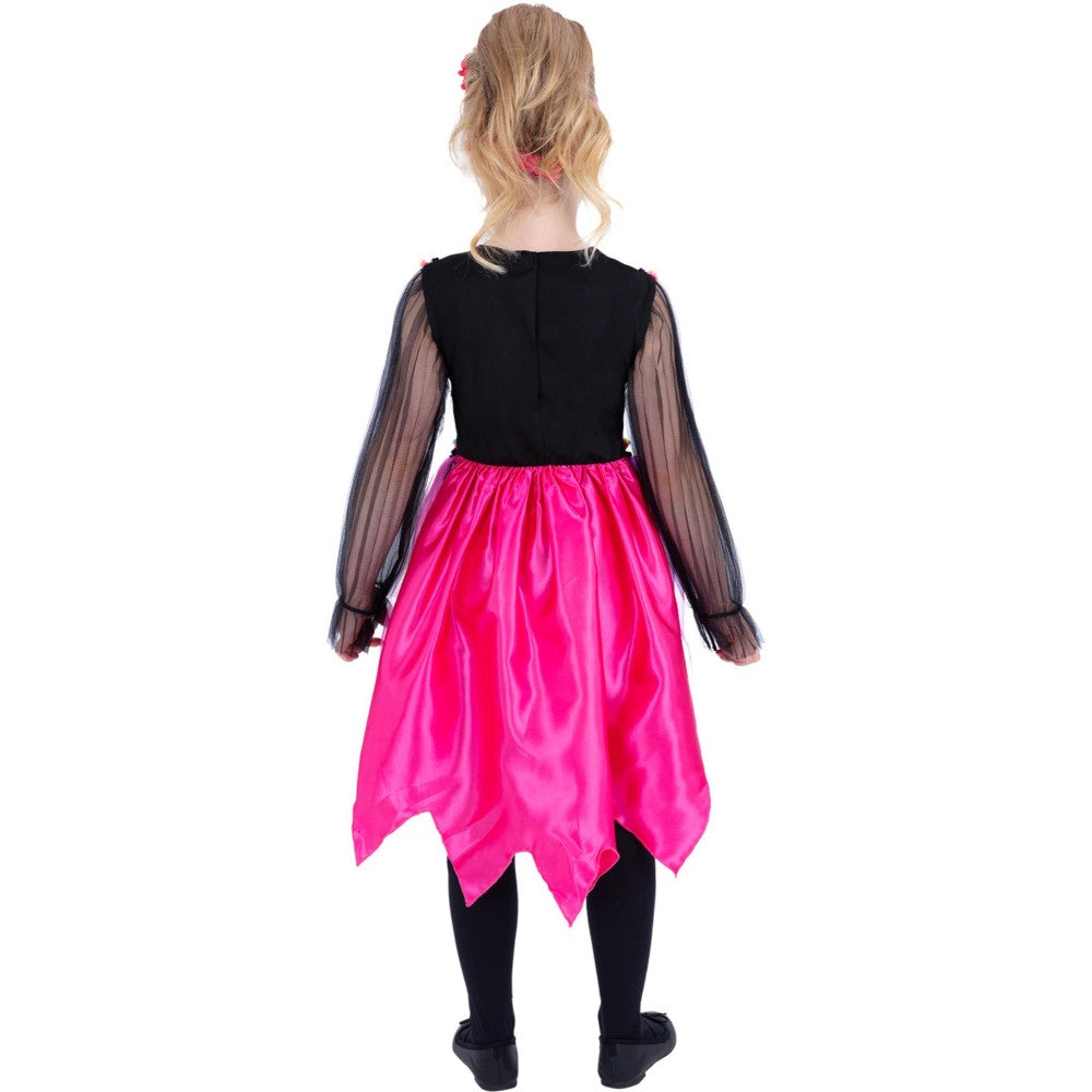 Day Of The Dead Pom-pom Costume | Age 10-12