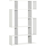 5 Tier Bookshelf Freestanding Decorative Storage Shelves