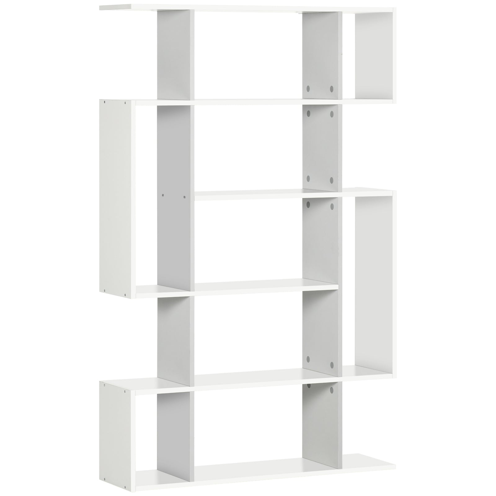 5 Tier Bookshelf Freestanding Decorative Storage Shelves