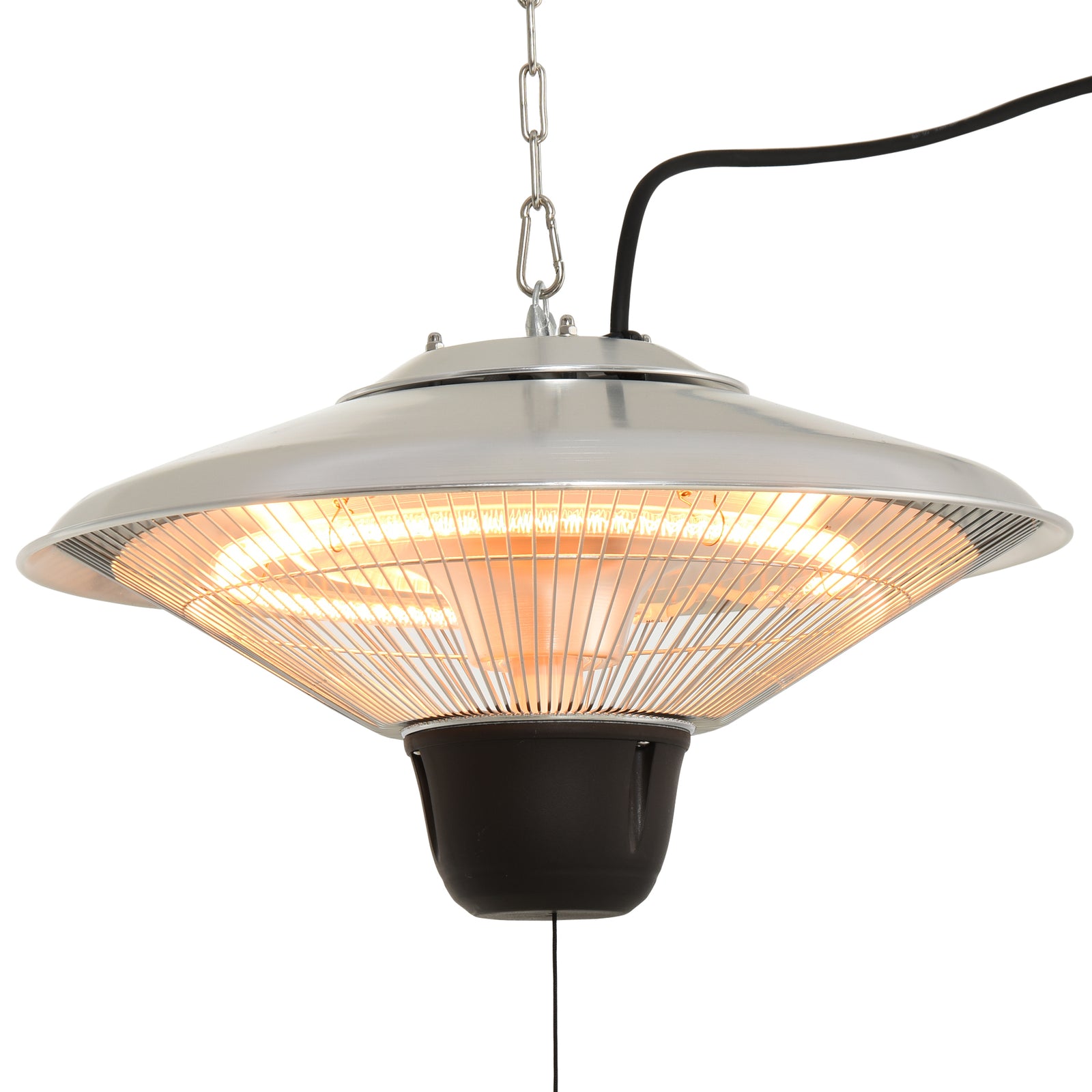 1500w Hanging Halogen Heater W/ Switch