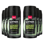 Lower Body Spray Pear + Cedarwood 72hrs Of Freshness 100ml, 6 Pack | Set of 6