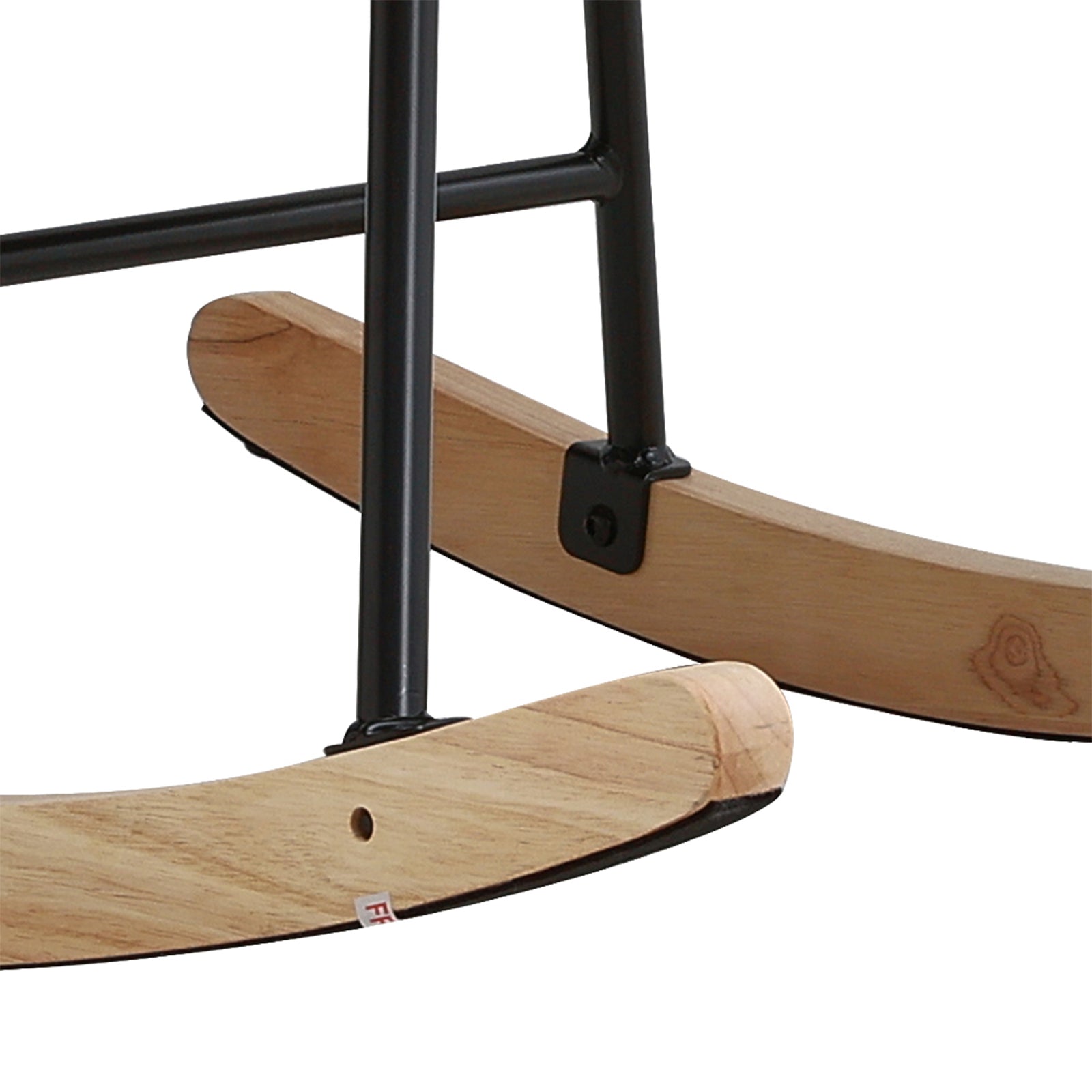 Breeins Modern Rocking Chair With High Backrest