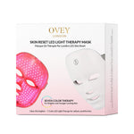 Ovey London LED Facial Beauty Mask 7 Color Light Therapy For Skin Wellness, Calming Support, And Radiance Enhancement