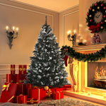4/5ft Snow-dipped Christmas Tree, Berries Stand | 5ft | Green