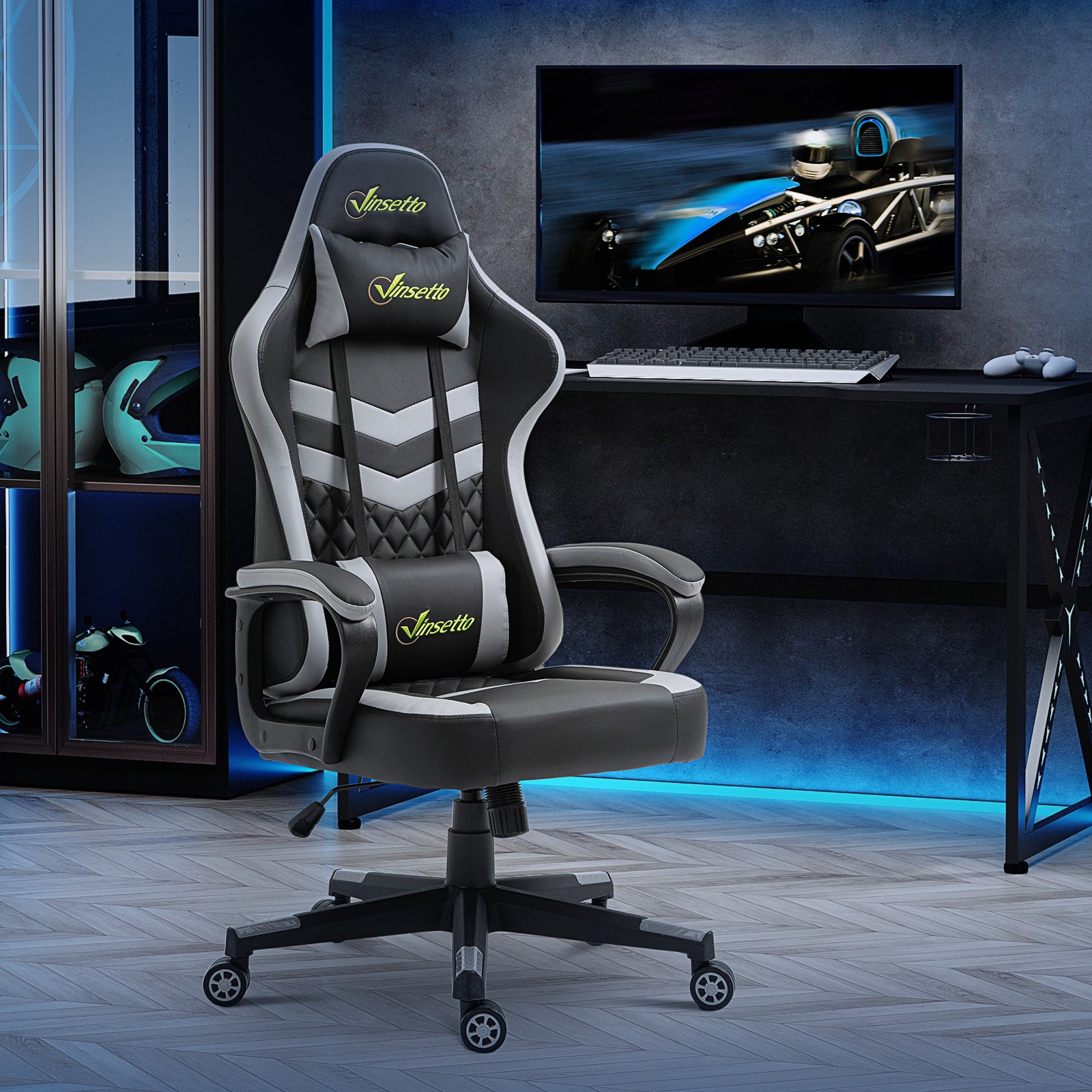 Racing Gaming Chair Lumbar Support | Black
