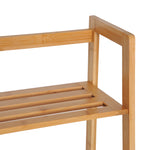 4-tier Ladder Bookcase Utility Shelf Diy Holder Bamboo
