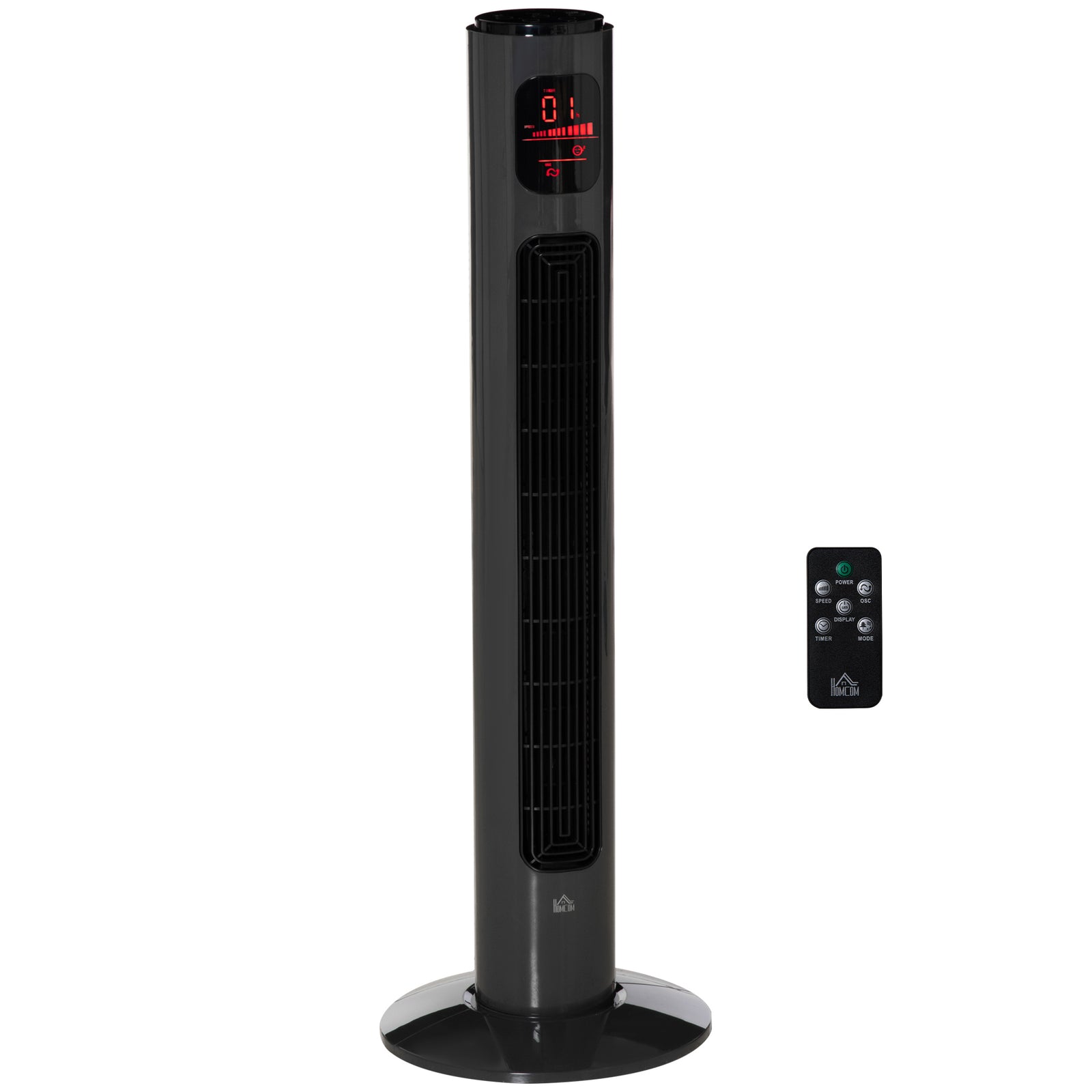 38 Inch Tower Fan With 70° Oscillation 3 Speed And 3 Mode | One Size | Gray
