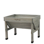 Raised Wooden Planter - Small Classic | Grey