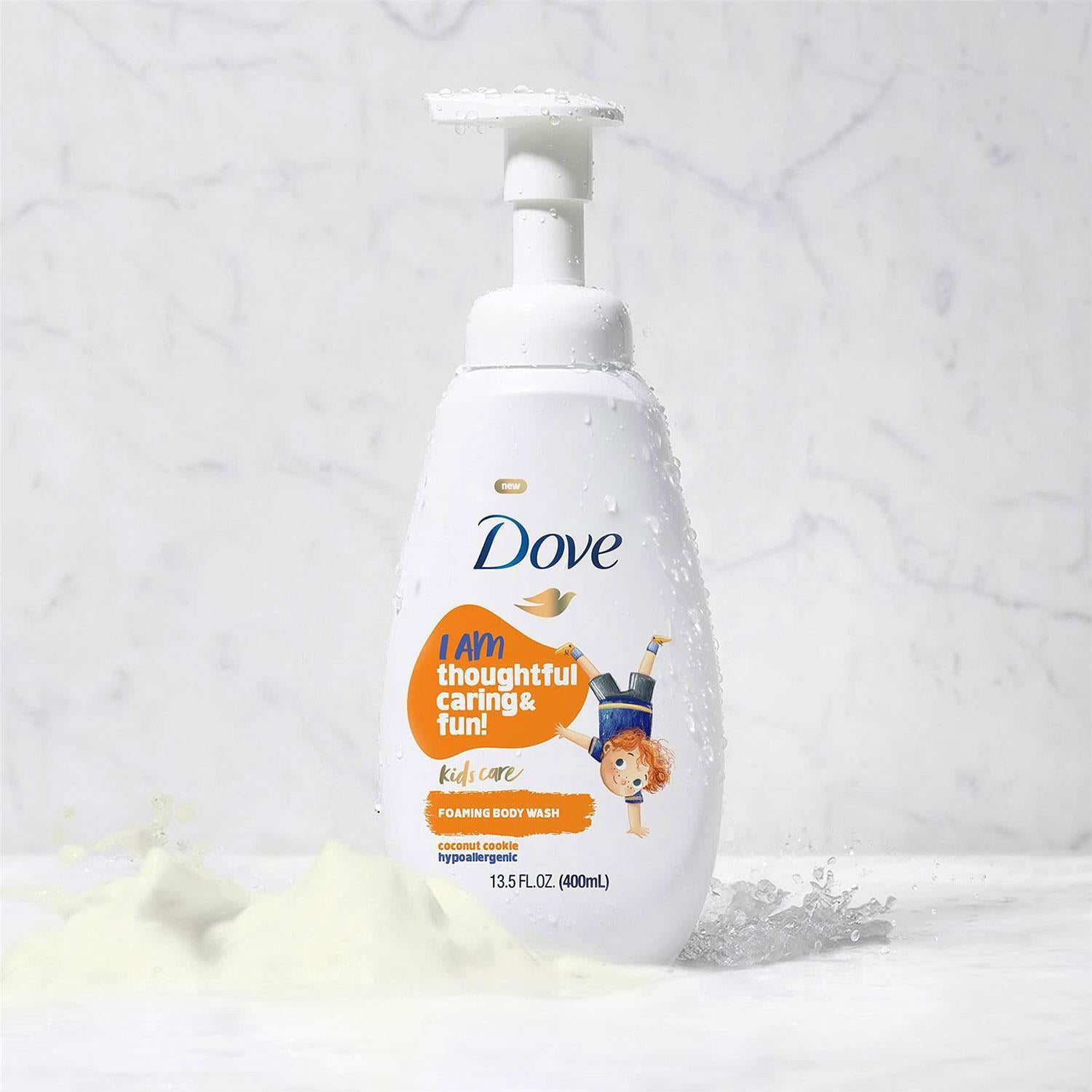 Care Hypoallergenic Skin Care Foaming Body Wash Coco Cookie 400ml, 3pk