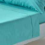 Egyptian Cotton Flat Sheet 200 Tc | Super King | Teal