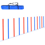 Pet Agility Set Training Dogs Outdoor Outward Play Adjustable Pole