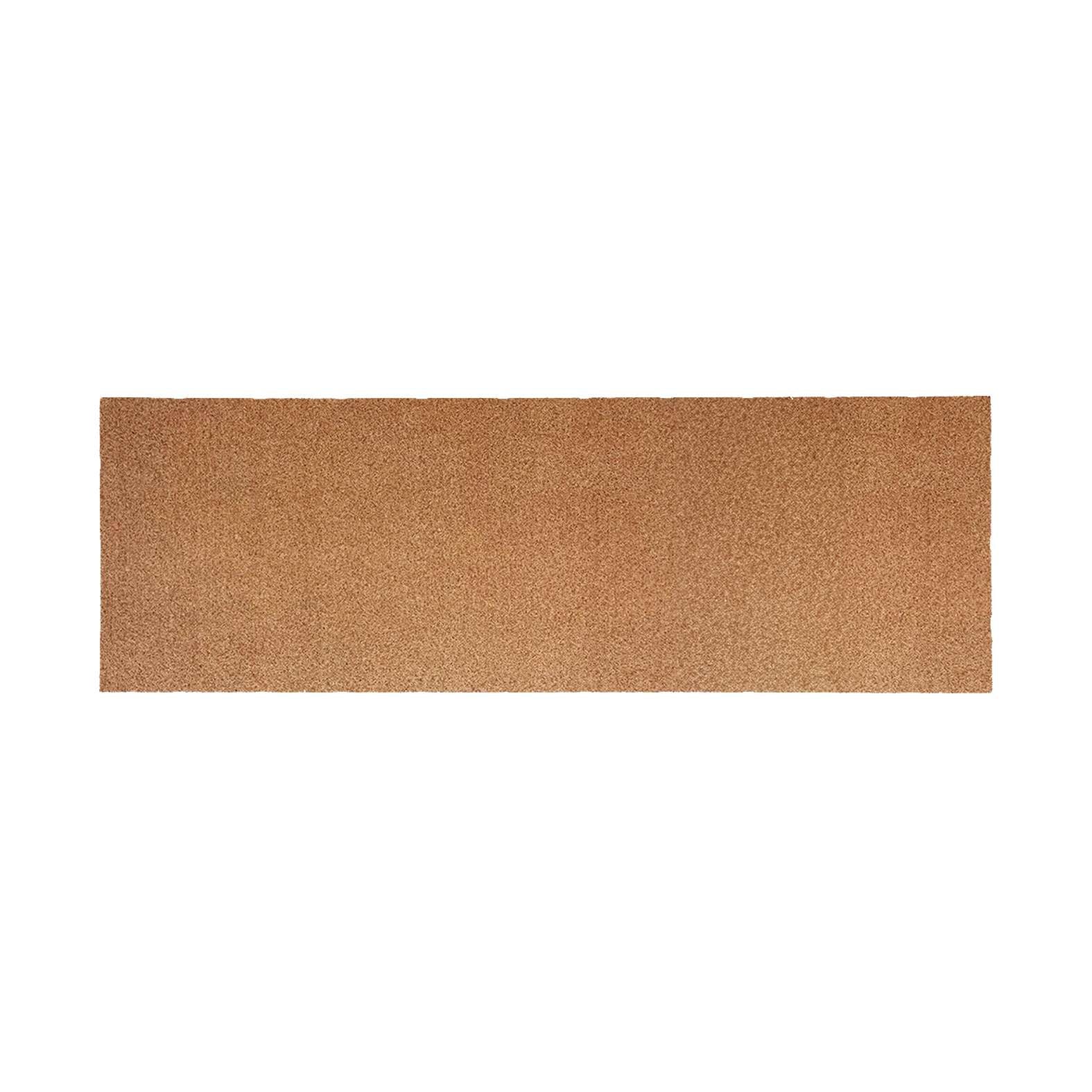 Non-shed Synthetic Coir Step Mat 75cm X 25cm | Set-of-2 | Brown