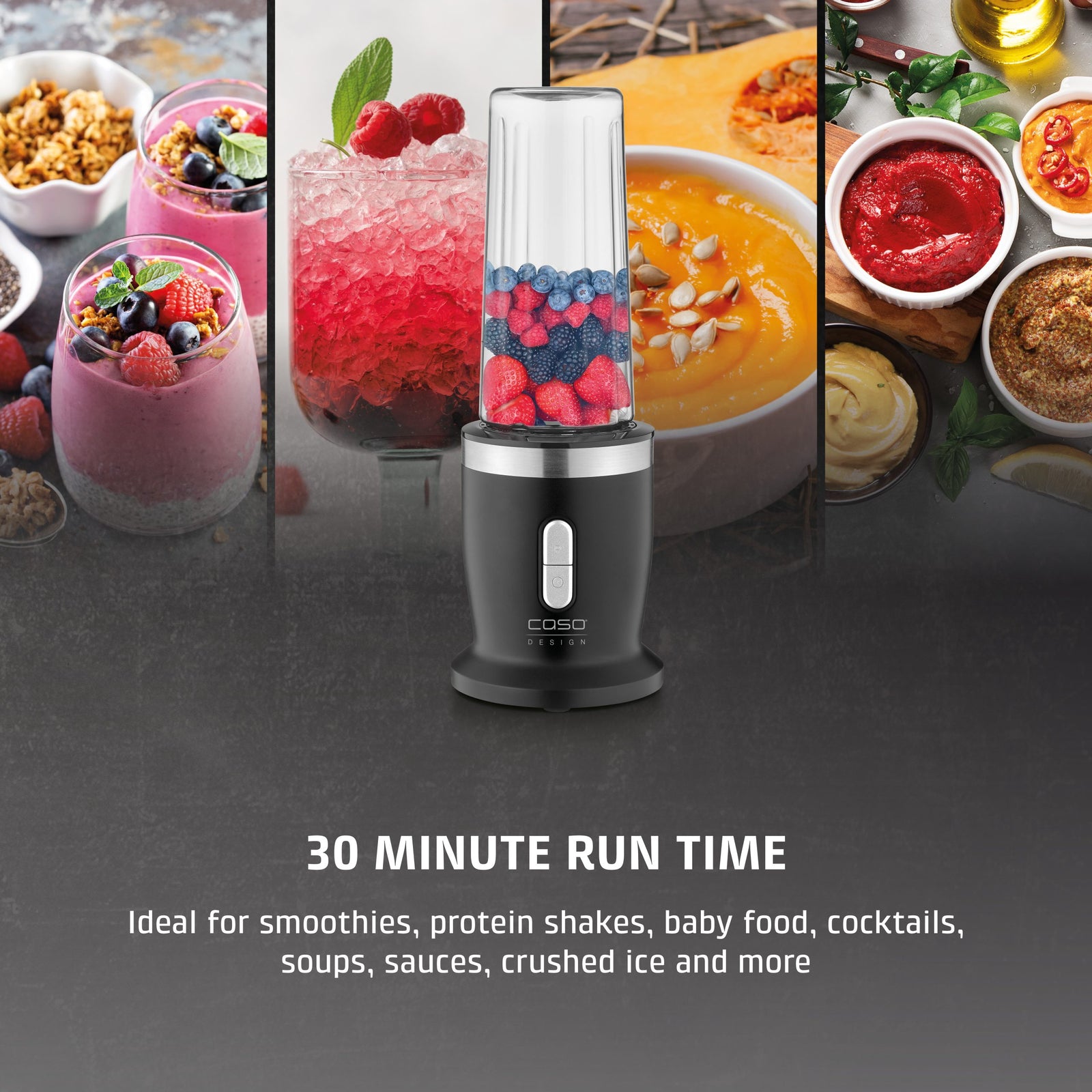 CASO Design Click & Blend Cordless Stand Blender