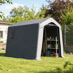 1.8 X 2.4m Portable Storage Shed Heavy Duty Motorbike Shed