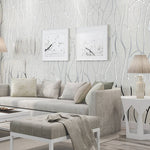 3d Stripe Non Woven Wallpaper Roll 950cm
