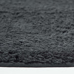 Spa Supreme Luxury Bath Mat | Bath  Pedestal Set | Black