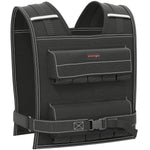 20kg Adjustable Weighted Vest With 20 Metal Weights, Weight Vest