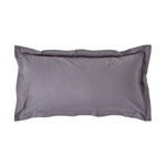 Egyptian Cotton Oxford Pillowcase 200 Tc | 48cm x 91cm | Dark Grey