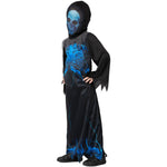 Midnight Skeleton Reaper Costume | Small