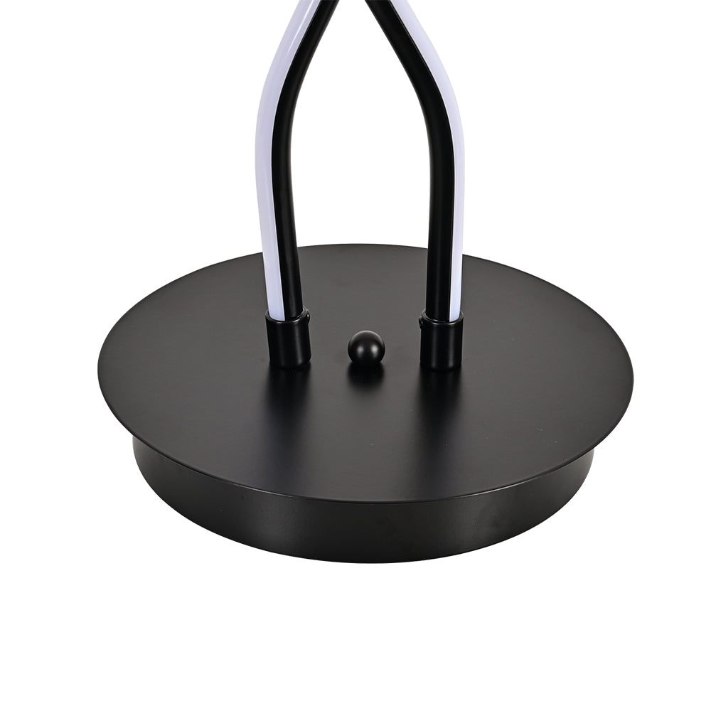 Breeins Decorative Swirling Led Floor Lamp Living Room Standing Light
