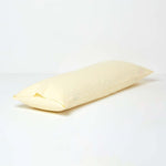 Egyptian Cotton Satin Stripe Housewife Pillowcase 330 Tc | Body | Pastel Yellow