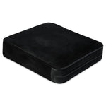 Button Tufted Velvet Living Room Sofa - 2 Seater | Black