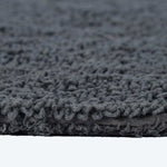 Luxury Reversible Cotton Bath Mat | Pedestal Mat | Grey