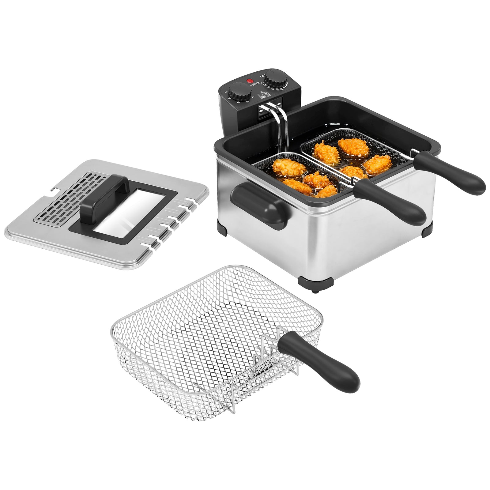 5l Deep Fryer, Removable Basket