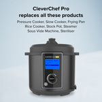 Pressure King Pro - 12-in-1 5l Digital Pressure Cooker | 5l | Black