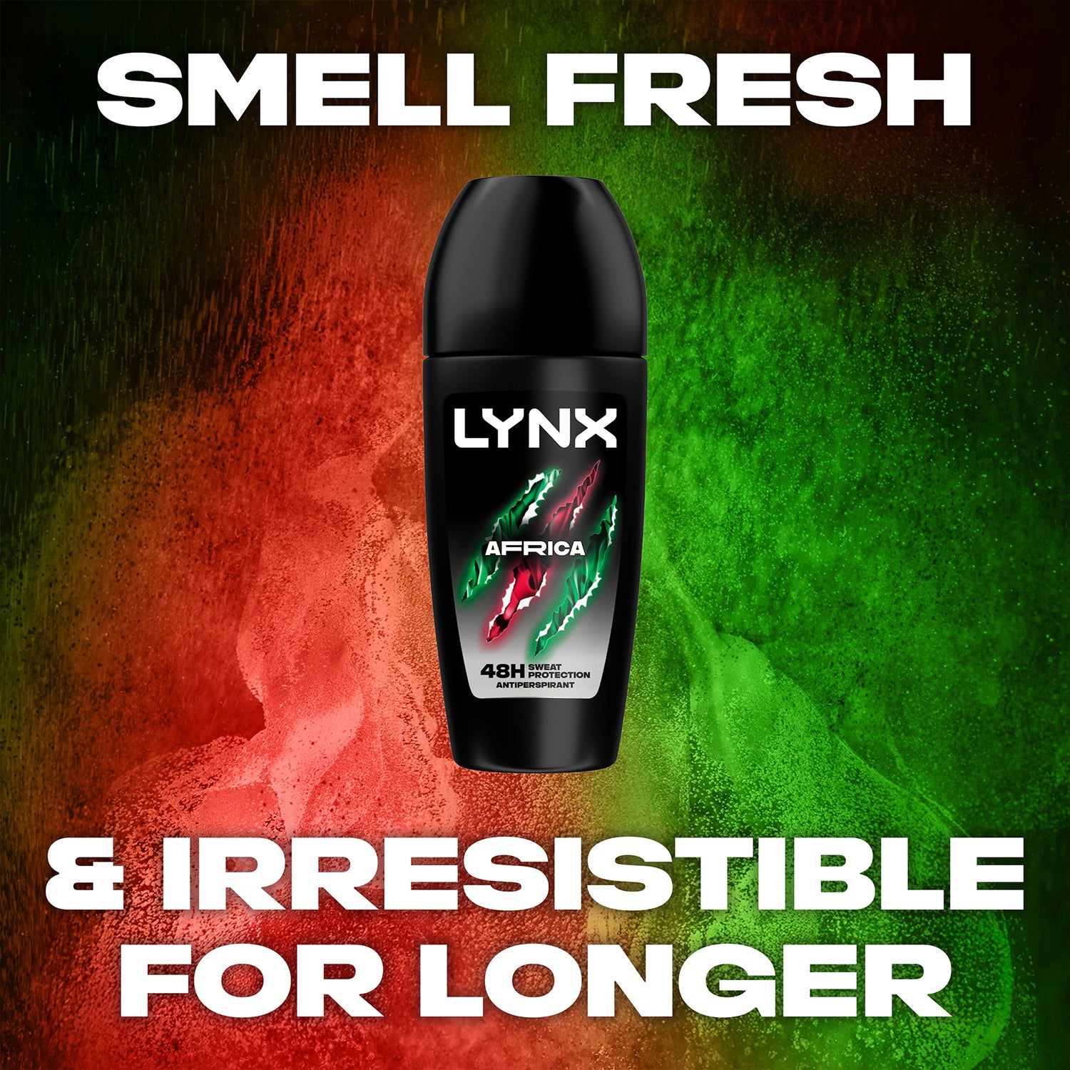 Africa Anti Perspirant Roll On 48 Hours Anti Sweat Protection 50ml, 3 Pack