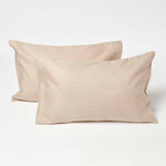 Linen Kid's Pillowcases, Pack Of 2 | 40 x 60cm | Natural