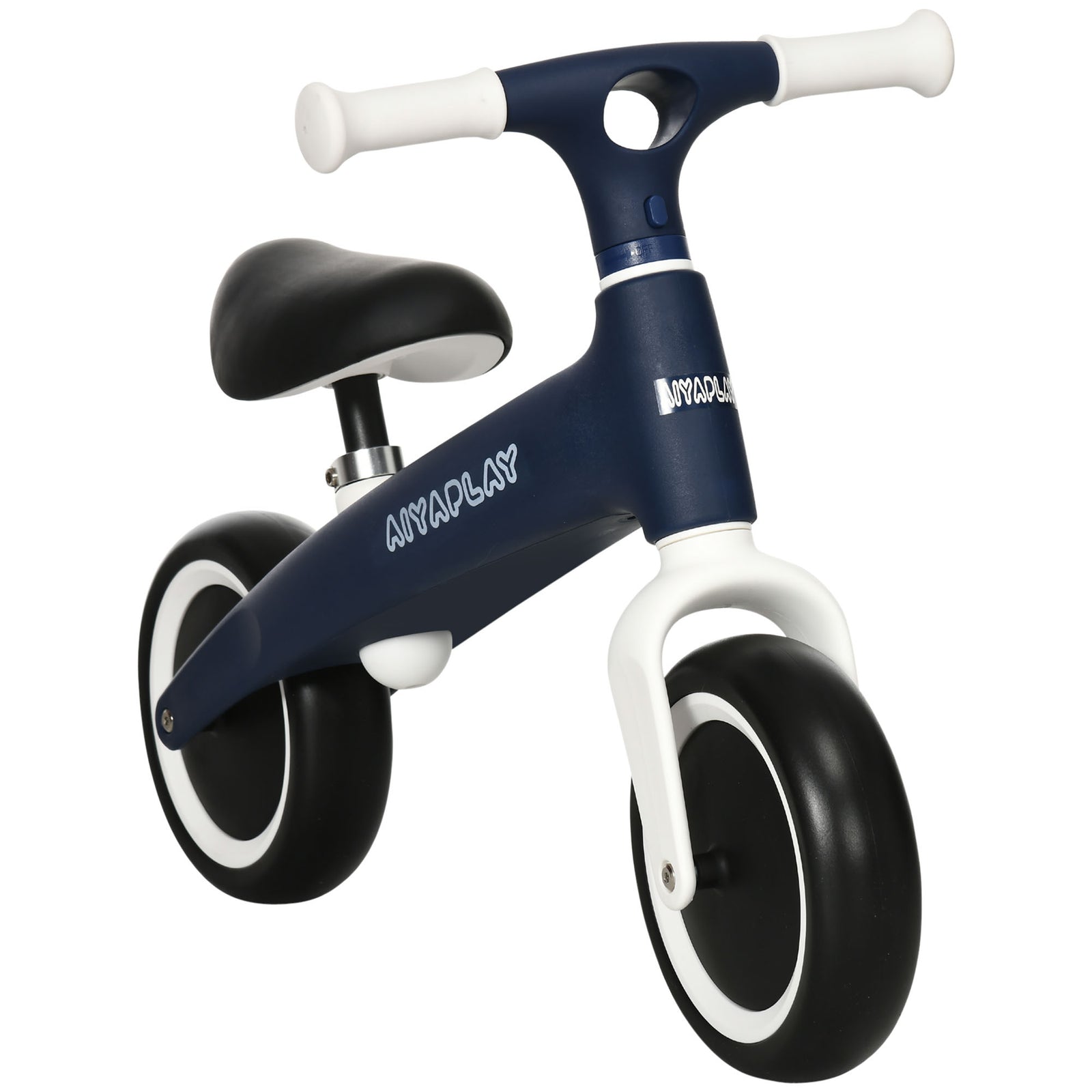 Baby Balance Bike W/adjustable Seat | Blue