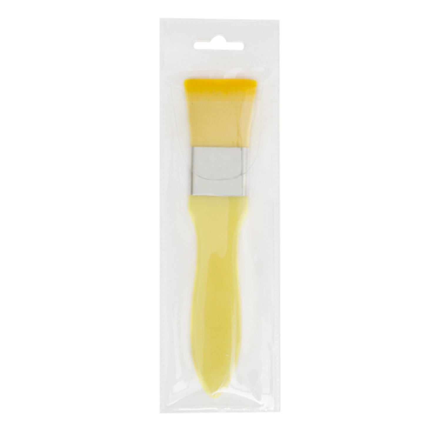 Colourful Makeup Paintbrush Style Foundation Brush Mx04 | Yellow