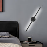 Minimalistic Linear Led Wall Sconce For Living Room Bedroom | White