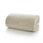 Windsor Heavyweight Coco Plush Throw | 130cm x 180cm | Biscuit