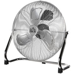 Metal Floor Fan With 3 Speeds & Adjustable Tilt