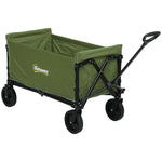 120l Festival Trolley, Folding & Compact | Green