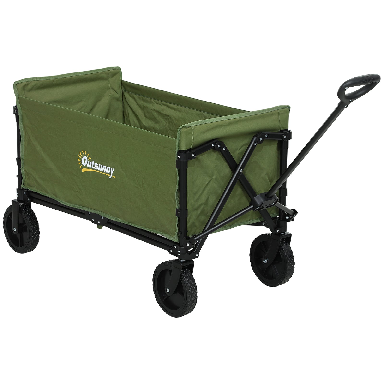 120l Festival Trolley, Folding & Compact | Green