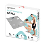 Body Analysis Scale W/ Bmi Report & Daily Calorie Intake Guide | Silver