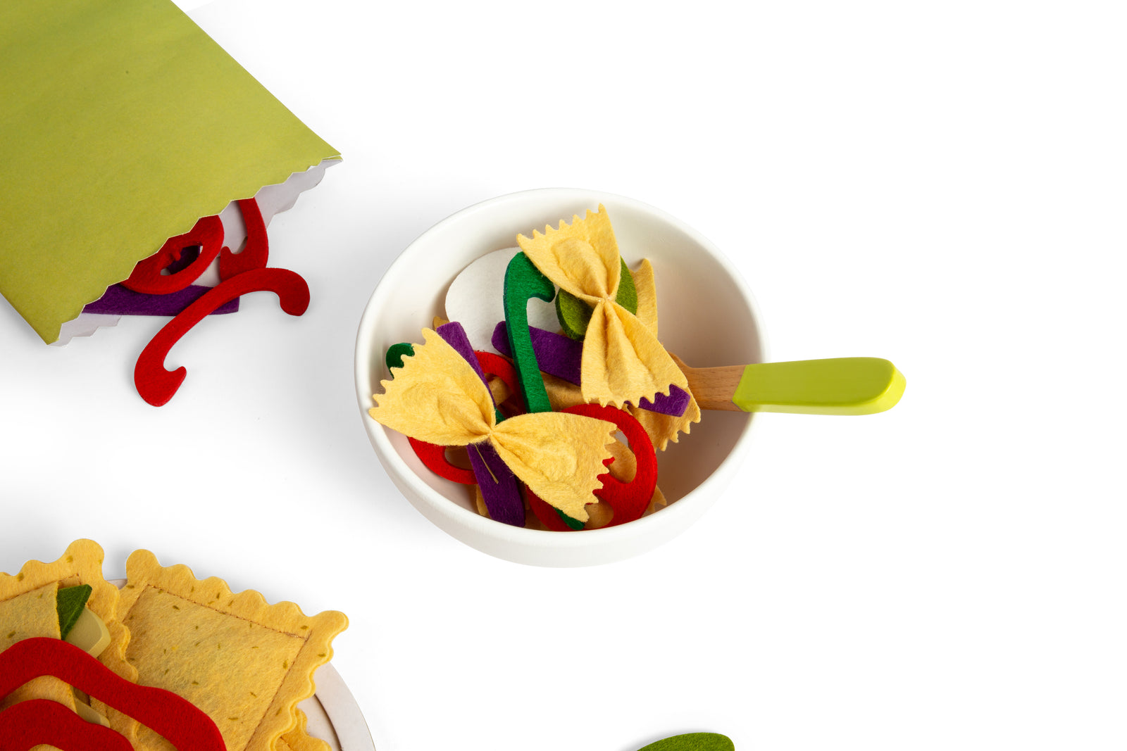 Pasta For Two - Kids Wooden Food Set