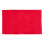Imperial Plain Turkish Cotton Bath Mat | 50 x 80cm | Red