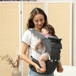 6 In 1 Baby Carrier Newborn To Toddler With Removable Seat, Grey