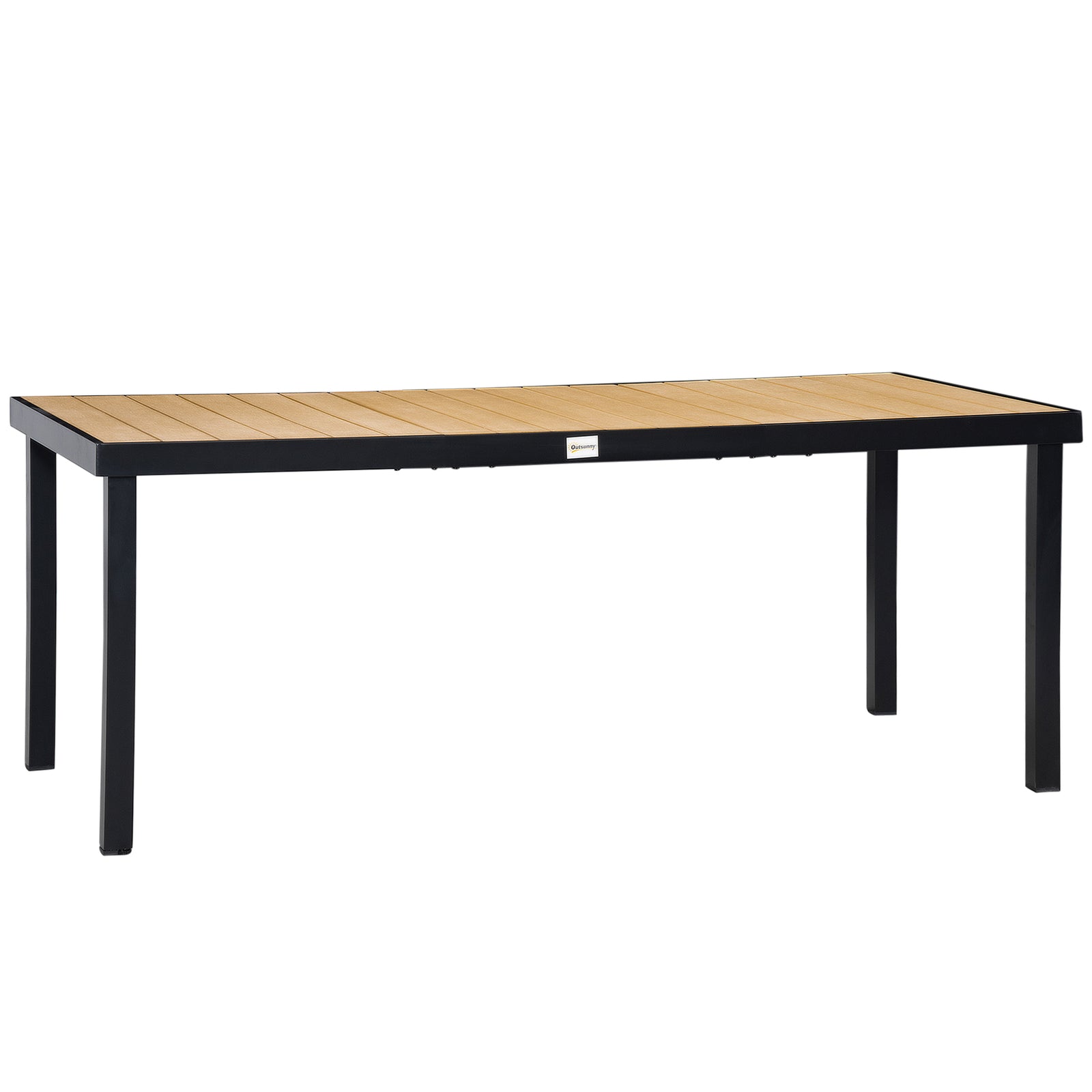 Garden Dining Table For 8, Aluminium Frame For Patio
