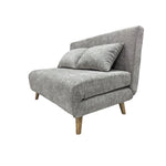 Joshua Duo Two Seat Sofa Bed | One Size | Grey